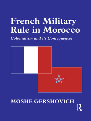 cover image of French Military Rule in Morocco